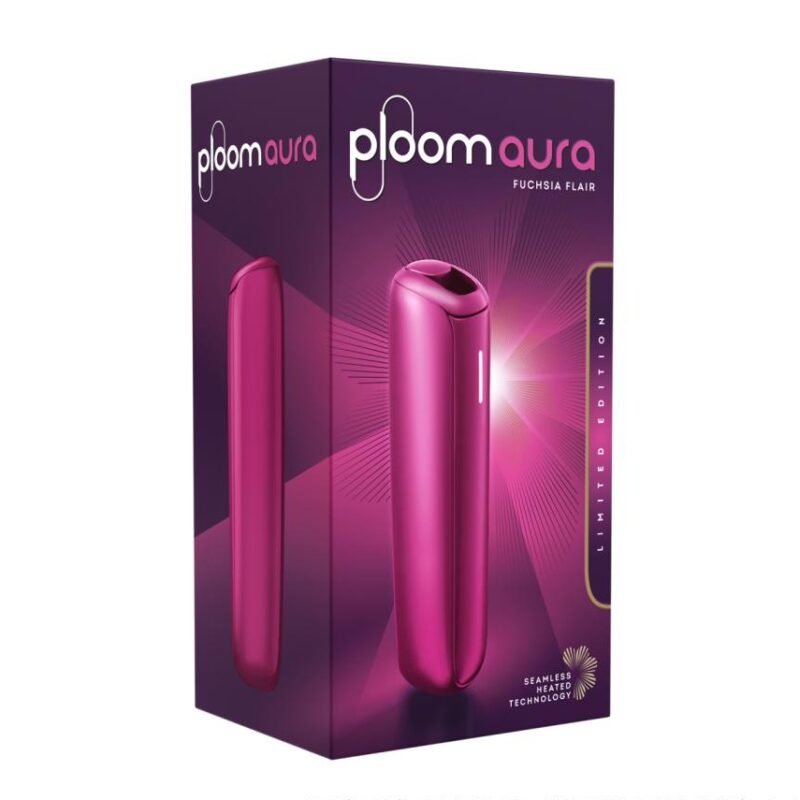 【日本代購】Ploom AURA 緋紅閃耀｜四段模式自由調節・加熱菸主機